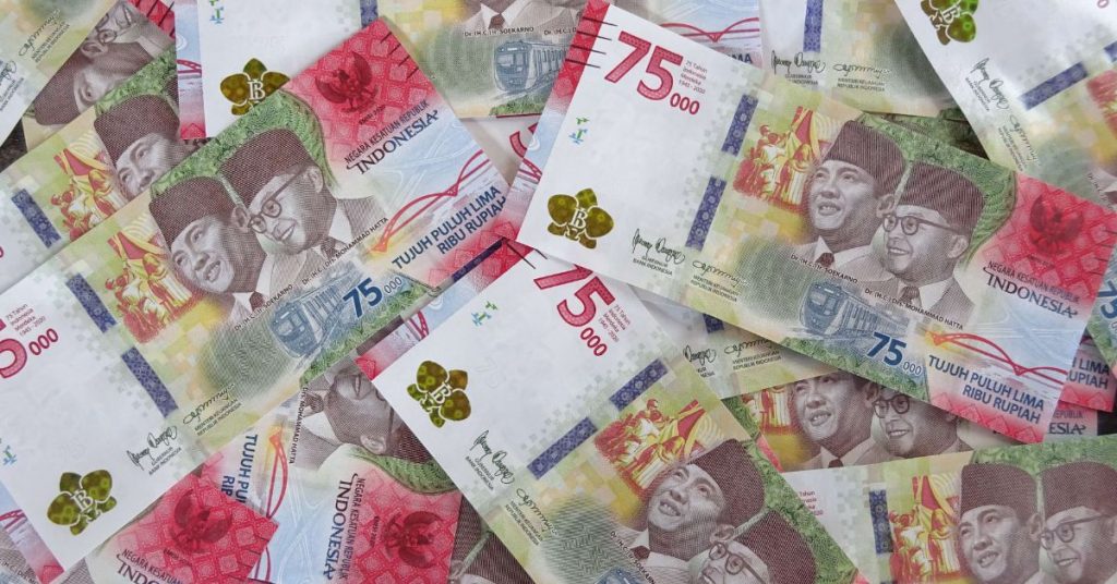 uang pecahan Rp 75.000