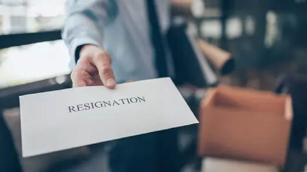 resignation